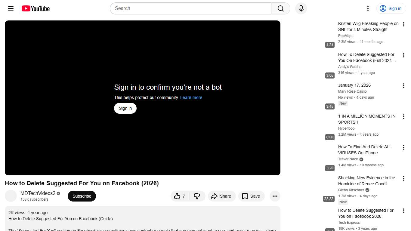 How to Delete Suggested For You on Facebook (2026) - YouTube