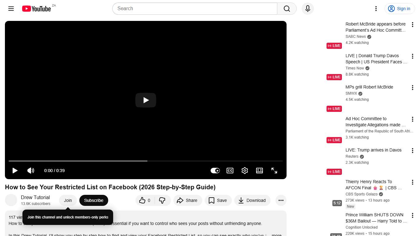 How to See Your Restricted List on Facebook (2026 Step-by-Step Guide) - YouTube