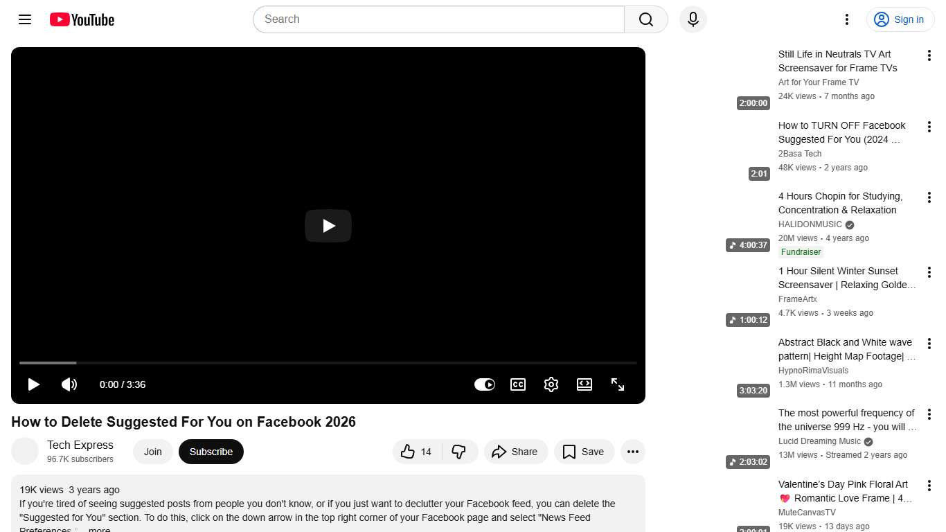 How to Delete Suggested For You on Facebook 2026 - YouTube
